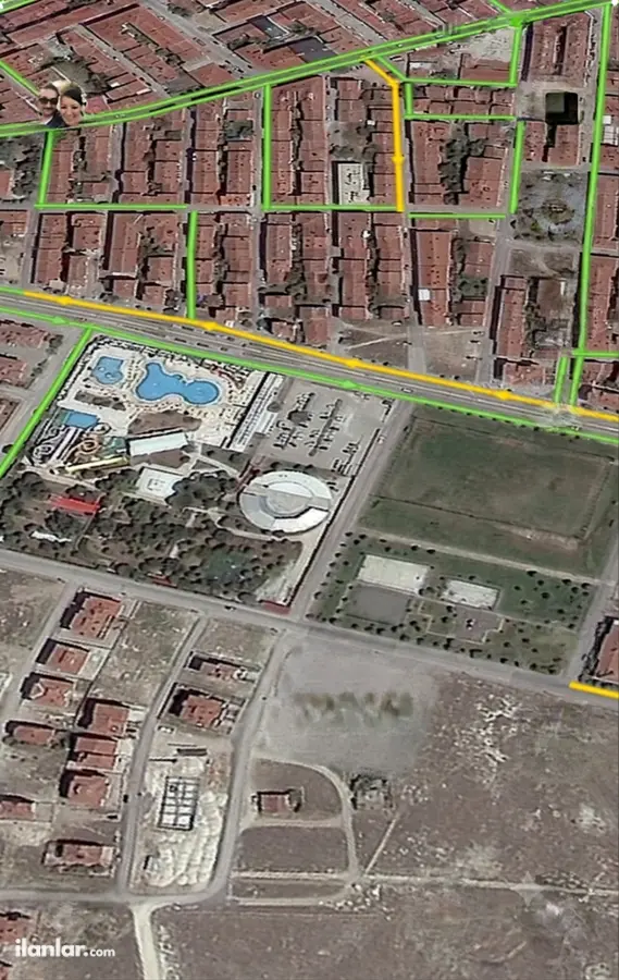 Eskişehir Odunpazarı 71 Evler Mahallesi 712 m² satılık konut arsa - Fotoğraf 1