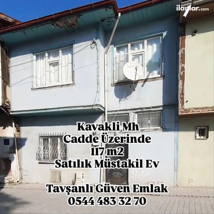 Kütahya Tavşanlı Ulucami Mahallesi 2+1 117 m² satılık müstakil Ev - Fotoğraf 1