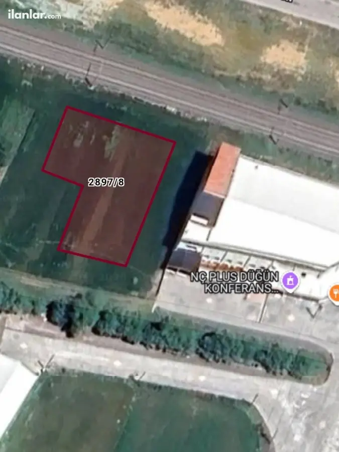 Kütahya Merkez Yıldırım Beyazıt Mahallesi 969 m² satılık ticari arsa - Fotoğraf 2