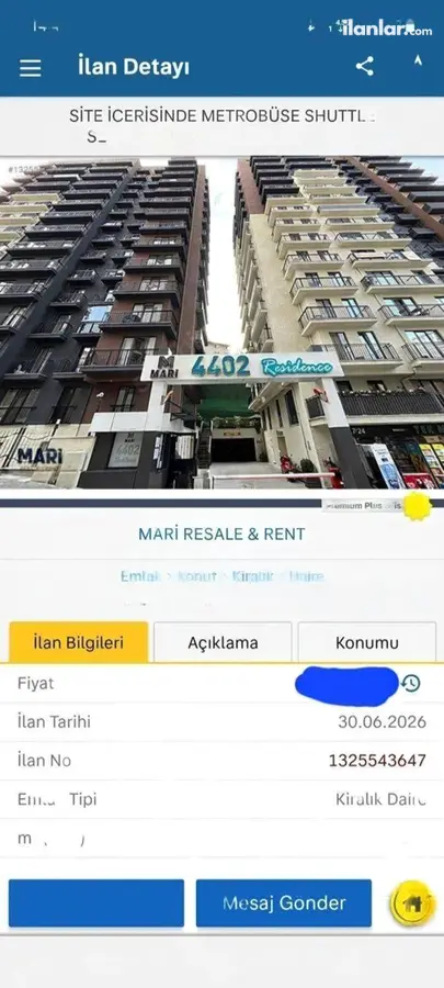 İstanbul Kağıthane Talatpaşa Mahallesi 2+1 80 m² kiralık daire - Fotoğraf 1