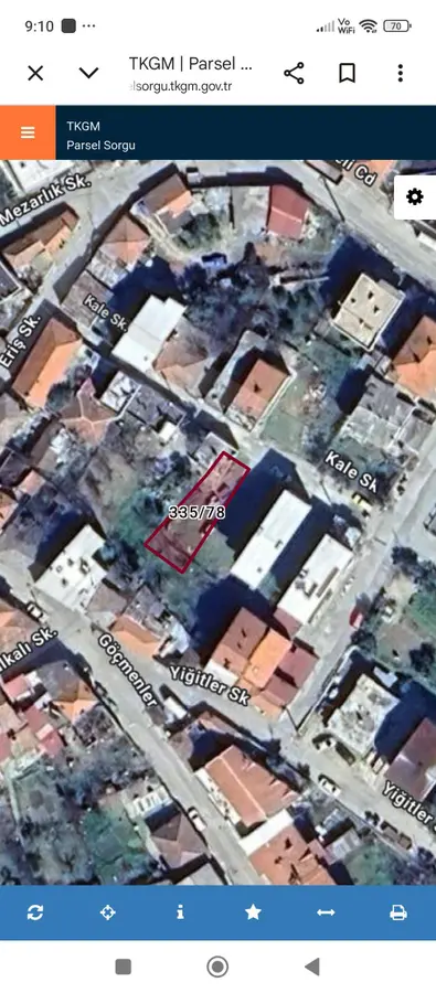 Çanakkale Lapseki Cumhuriyet Mahallesi 190 m² satılık konut arsa - Fotoğraf 2
