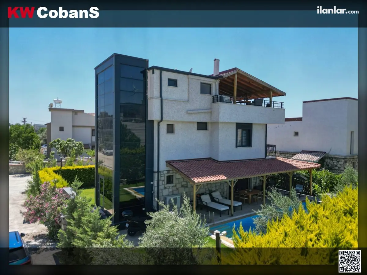 İzmir Seferihisar Sığacık Mahallesi 5+1 437 m² satılık villa - Fotoğraf 1