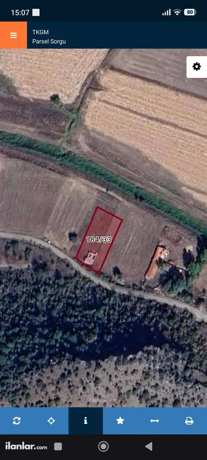Bilecik Gölpazarı Kurşunlu Köyü Mahallesi 1.122 m² satılık tarla arsa - Fotoğraf 1