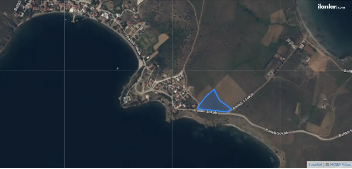 Balıkesir Erdek Balıklı Mahallesi 6.882 m² satılık tarla arsa - Fotoğraf 1
