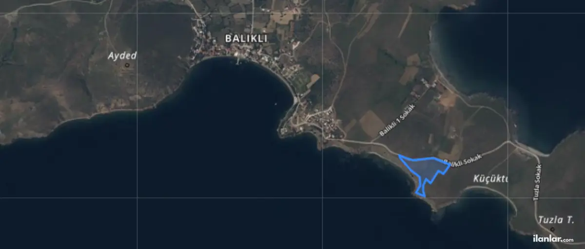 Balıkesir Erdek Balıklı Mahallesi 18.683 m² satılık tarla arsa - Fotoğraf 1