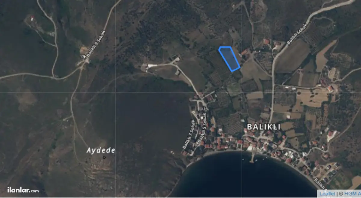 Balıkesir Erdek Balıklı Mahallesi 3.466 m² satılık tarla arsa - Fotoğraf 1