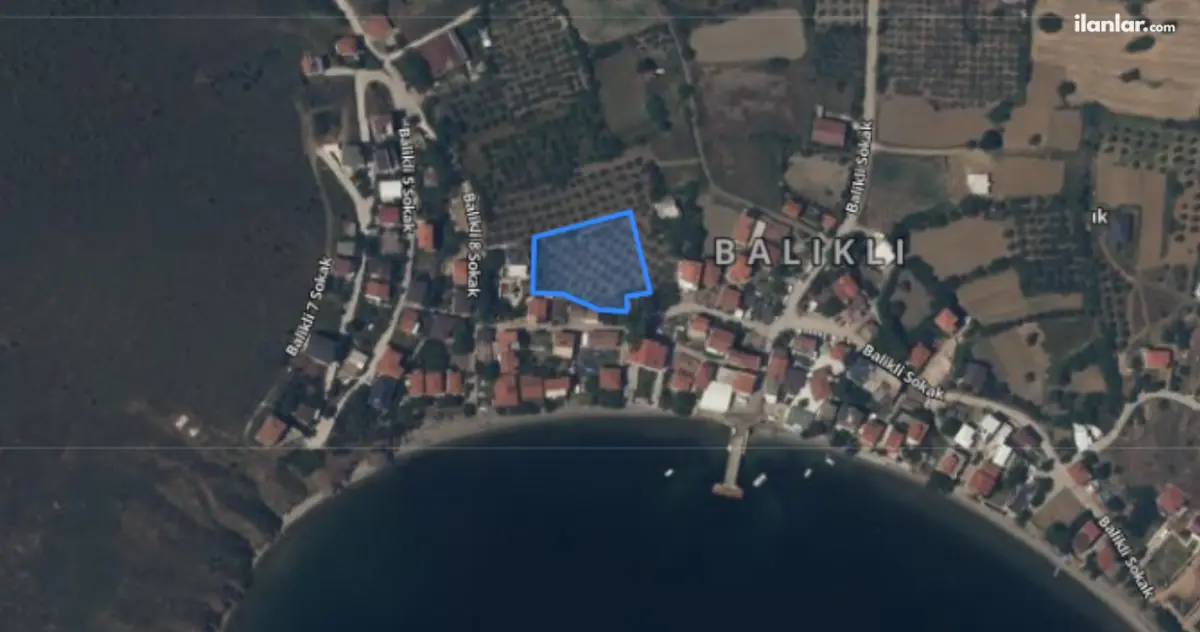 Balıkesir Erdek Balıklı Mahallesi 2.379 m² satılık zeytinlik arsa - Fotoğraf 1