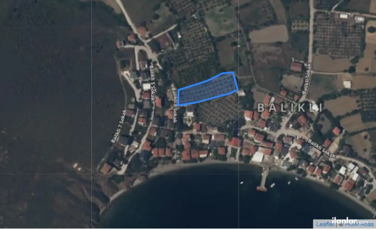 Balıkesir Erdek Balıklı Mahallesi 2.749 m² satılık zeytinlik arsa - Fotoğraf 1