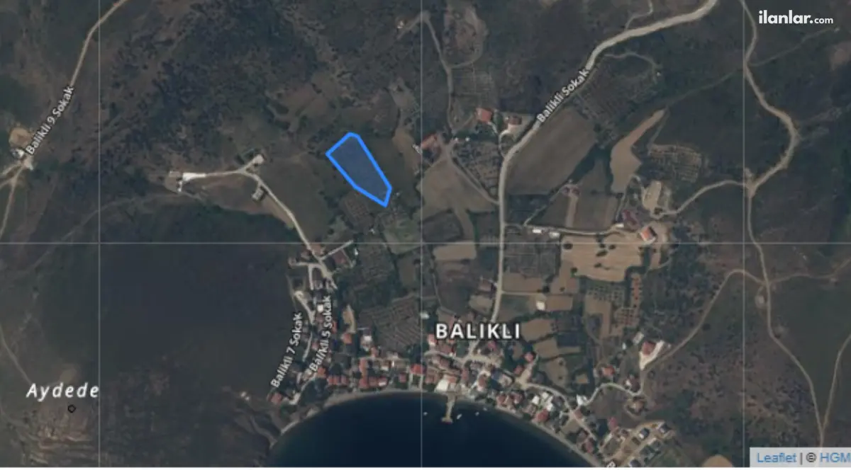 Balıkesir Erdek Balıklı Mahallesi 4.339 m² satılık zeytinlik arsa - Fotoğraf 1