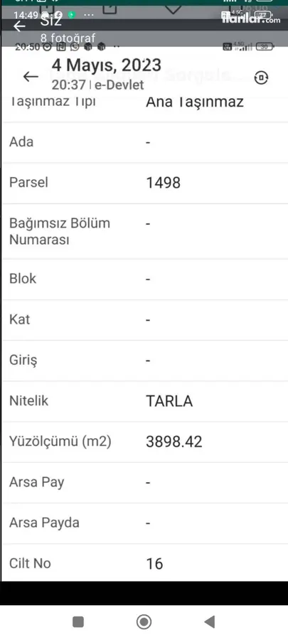 İstanbul Silivri Beyciler Mahallesi 200 m² satılık bağ & Bahçe arsa - Fotoğraf 3