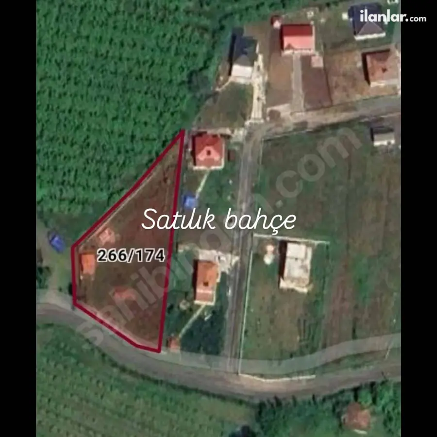 Samsun Çarşamba Aşağı Turgutlu Mahallesi 2.029 m² satılık tarla arsa - Fotoğraf 1
