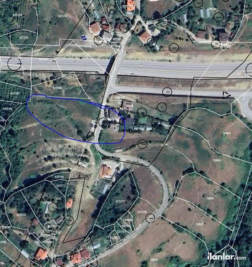 Bartın Ulus Abdipaşa, Derecik Mahallesi 2.598 m² satılık tarla arsa - Fotoğraf 2
