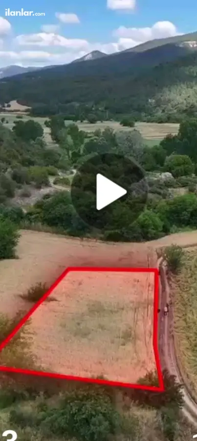 Bilecik Osmaneli Soğucakpınar, Kaşıkçı Mahallesi 1.067 m² satılık tarla arsa - Fotoğraf 1