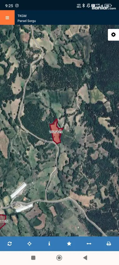 Sakarya Taraklı Harkköy Mahallesi 6.071 m² satılık tarla arsa - Fotoğraf 1