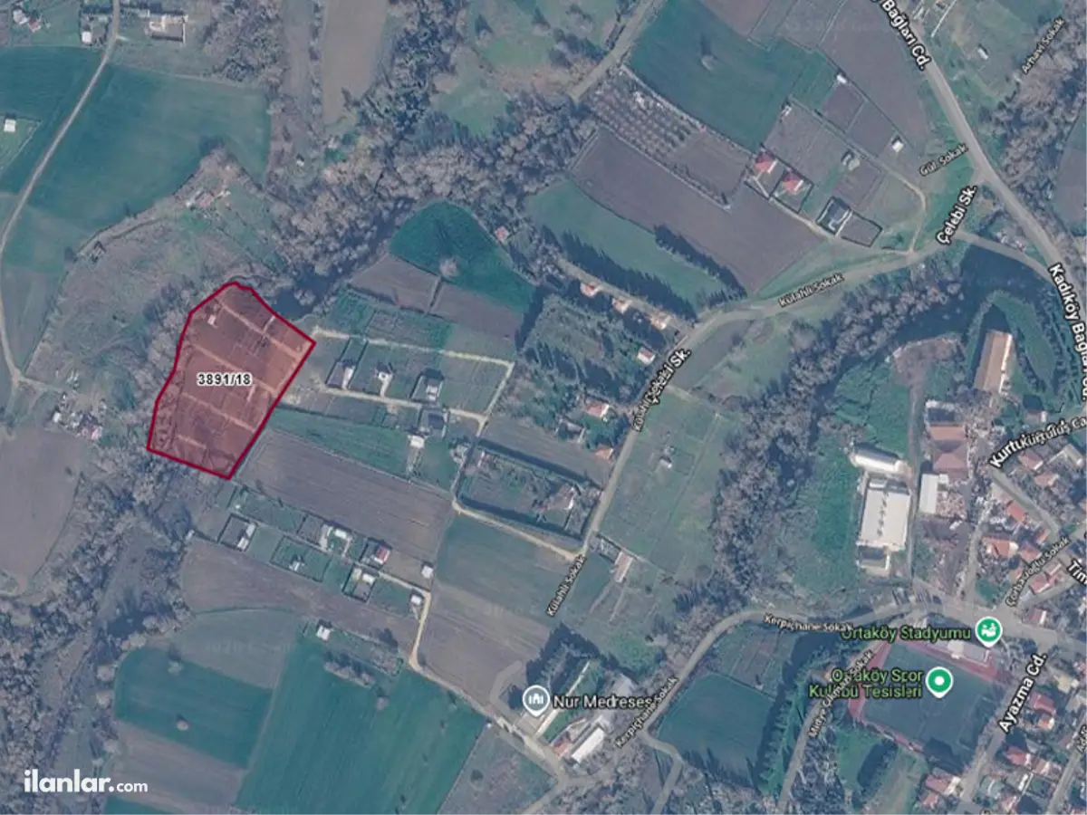 İstanbul Silivri Ortaköy Mahallesi 300 m² satılık bağ & Bahçe arsa - Fotoğraf 2