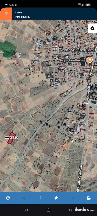 Denizli Acıpayam Avşar Mahallesi 2.848 m² satılık tarla arsa - Fotoğraf 2