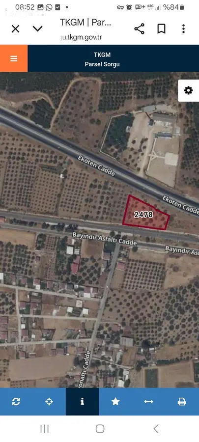 İzmir Torbalı Arslanlar Mahallesi 2.647 m² satılık arazi arsa - Fotoğraf 3