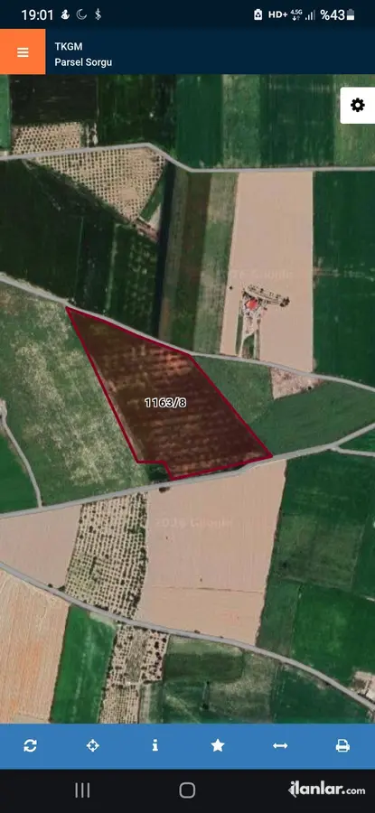 Kayseri Yeşilhisar Mahmudiye Mahallesi 17.000 m² satılık tarla arsa - Fotoğraf 1