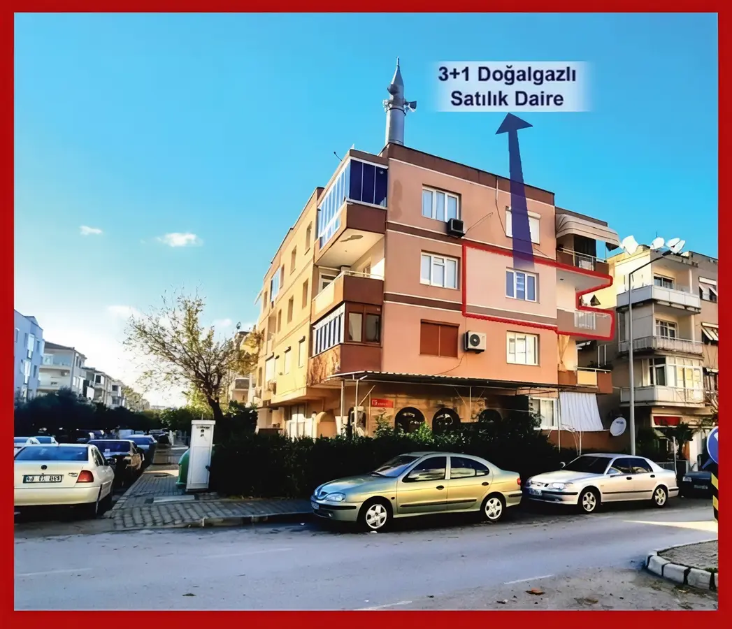 İzmir Tire 4 Eylül Mah. Mahallesi 3+1 125 m² satılık daire - Fotoğraf 1