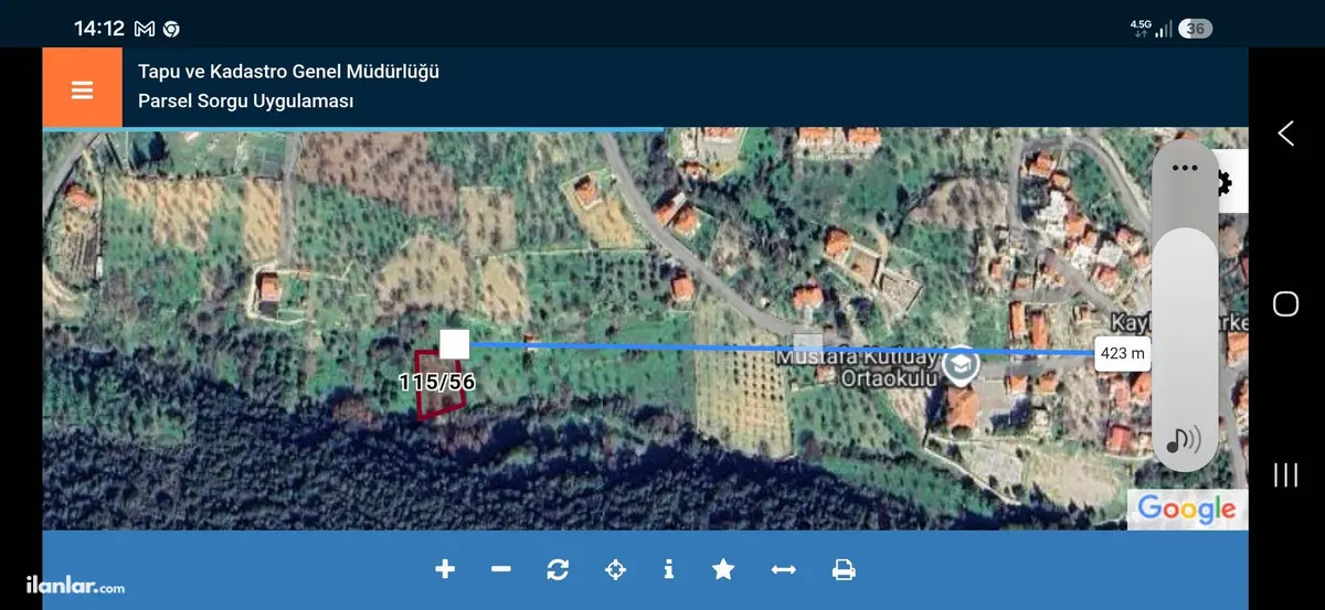 Muğla Datça Cumalı Mahallesi 914 m² satılık konut arsa - Fotoğraf 1