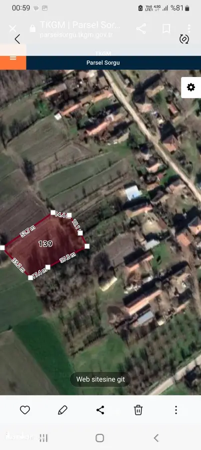 Kırklareli Pehlivanköy İmampazarı Köyü Mahallesi 1.850 m² satılık konut arsa - Fotoğraf 2