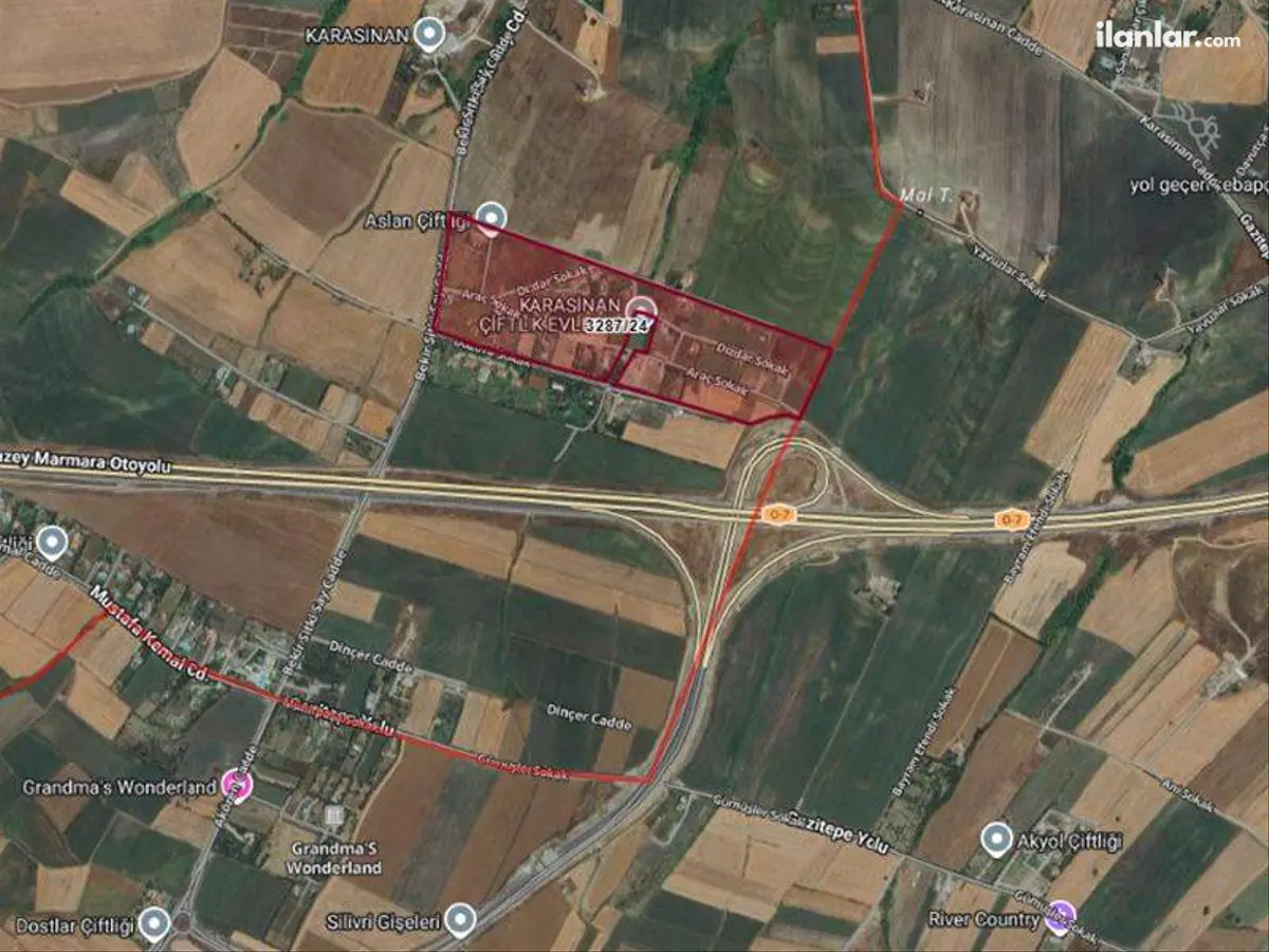 İstanbul Silivri Fener Mahallesi 250 m² satılık villa arsa - Fotoğraf 2