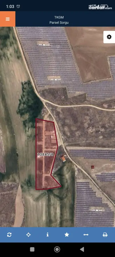 Eskişehir Odunpazarı Doğankaya Mahallesi 250 m² satılık bağ & Bahçe arsa - Fotoğraf 2