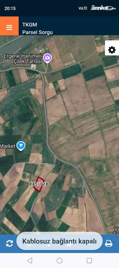 Tekirdağ Ergene Velimeşe Osb Mahallesi 427 m² satılık sanayi arsa - Fotoğraf 1