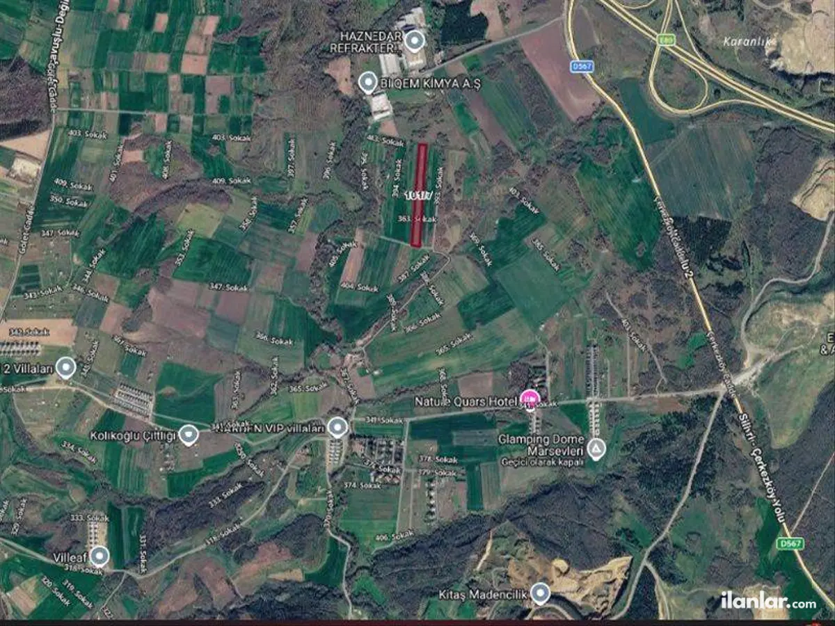 İstanbul Silivri Sancaktepe Mahallesi 300 m² satılık tarla arsa - Fotoğraf 1