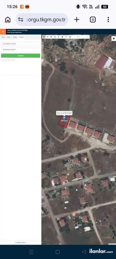 Antalya Döşemealtı Dağbeli Mahallesi 400 m² satılık konut arsa - Fotoğraf 2