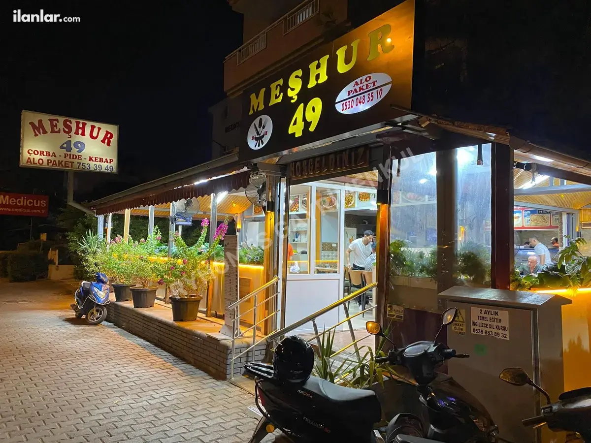 Antalya Manavgat Side Mahallesi 350 m² devren Kiralık restoran - Fotoğraf 2