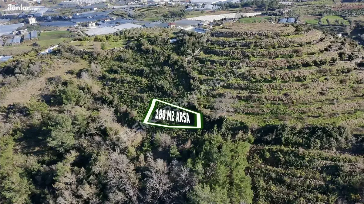 Antalya Gazipaşa Ekmel Mahallesi 180 m² satılık konut arsa - Fotoğraf 1