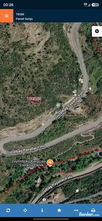 Antalya Alanya Güney Mahallesi 636 m² satılık villa arsa - Fotoğraf 3