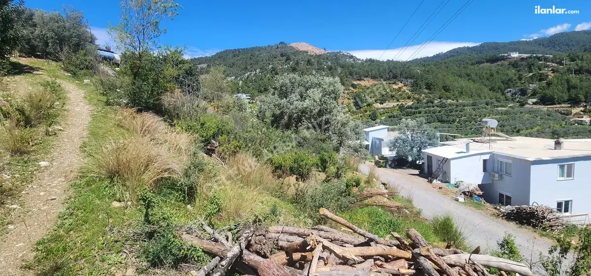 Antalya Alanya Büyükpınar Mahallesi 500 m² satılık villa arsa - Fotoğraf 2