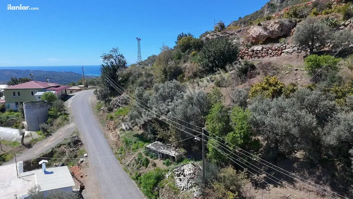 Antalya Alanya Büyükpınar Mahallesi 500 m² satılık villa arsa - Fotoğraf 3