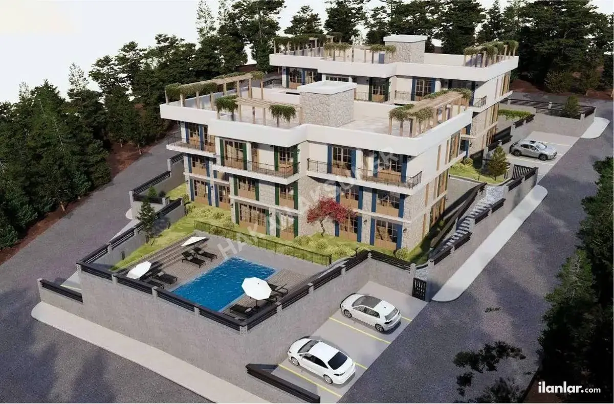 İzmir Foça Mustafa Kemal Atatürk Mahallesi 1+1 55 m² satılık daire - Fotoğraf 2