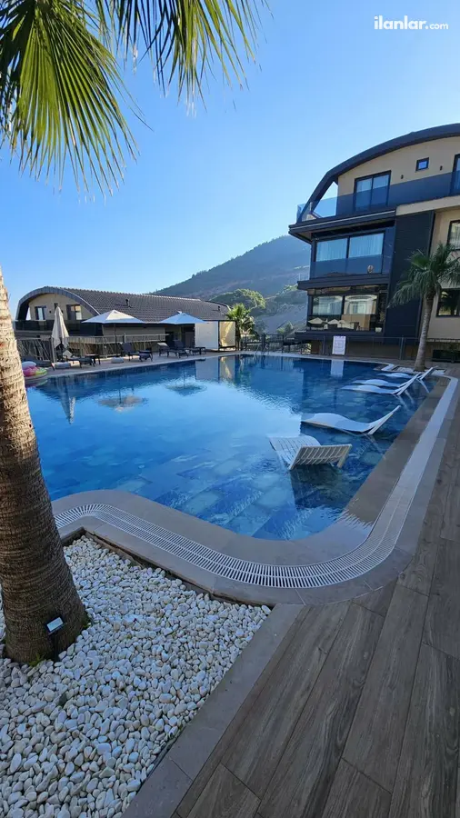 Antalya Alanya Tepe Mahallesi 2+1 140 m² kiralık rezidans - Fotoğraf 2