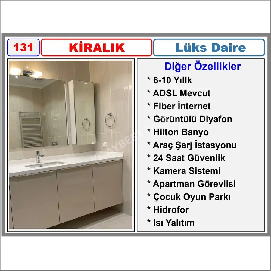 Denizli Merkezefendi Selçuk Bey Mahallesi 3.5+1 188 m² kiralık daire - Fotoğraf 3