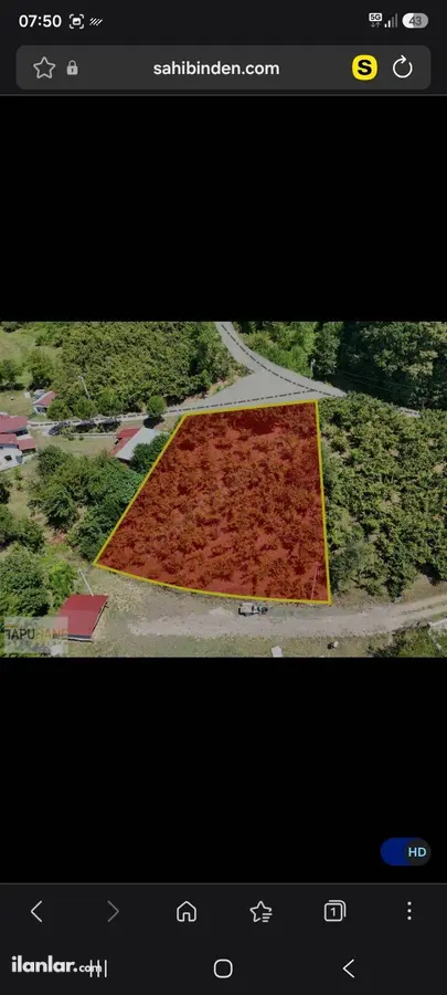 Sakarya Hendek Yeşilvadi Mahallesi 970 m² satılık konut arsa - Fotoğraf 3