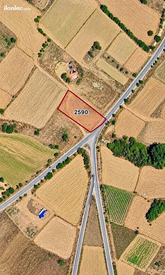 Denizli Çivril Tokça Mahallesi 1.375 m² satılık tarla arsa - Fotoğraf 1