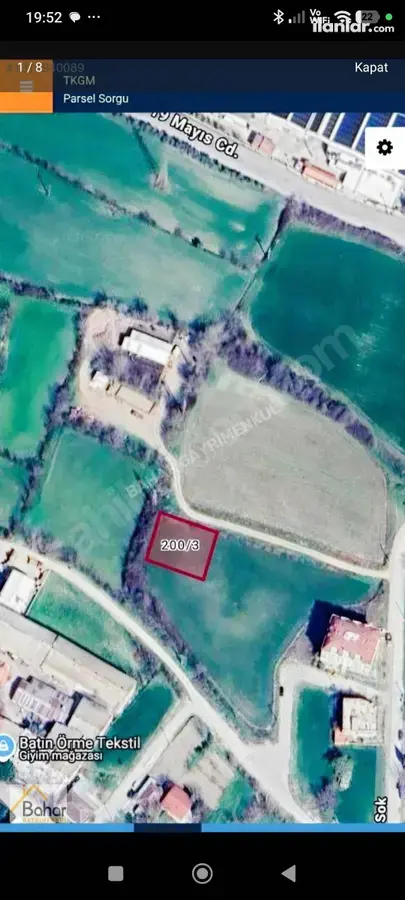 Denizli Pamukkale Kale Mahallesi 596 m² satılık konut arsa - Fotoğraf 2