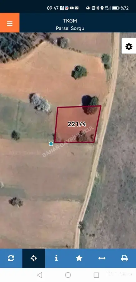 Denizli Acıpayam Karaismailler Mahallesi 551 m² satılık tarla arsa - Fotoğraf 1