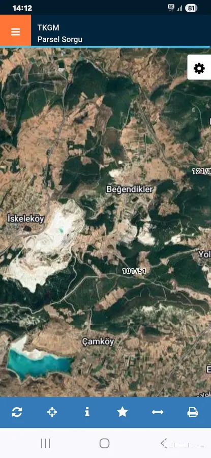 Balıkesir Bigadiç Yolbaşı Mahallesi 1.208 m² satılık arazi arsa - Fotoğraf 1