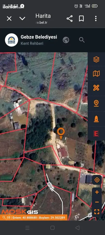 Kocaeli Gebze Mollafenari Mahallesi 1.653 m² satılık sit Alanı arsa - Fotoğraf 2