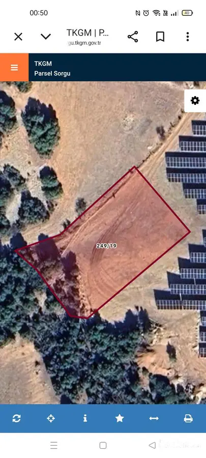 Isparta Gelendost Yeşilköy Köyü Mahallesi 2.001 m² satılık tarla arsa - Fotoğraf 1