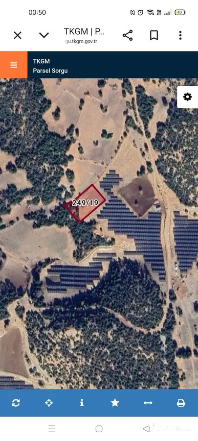 Isparta Gelendost Yeşilköy Köyü Mahallesi 2.001 m² satılık tarla arsa - Fotoğraf 2