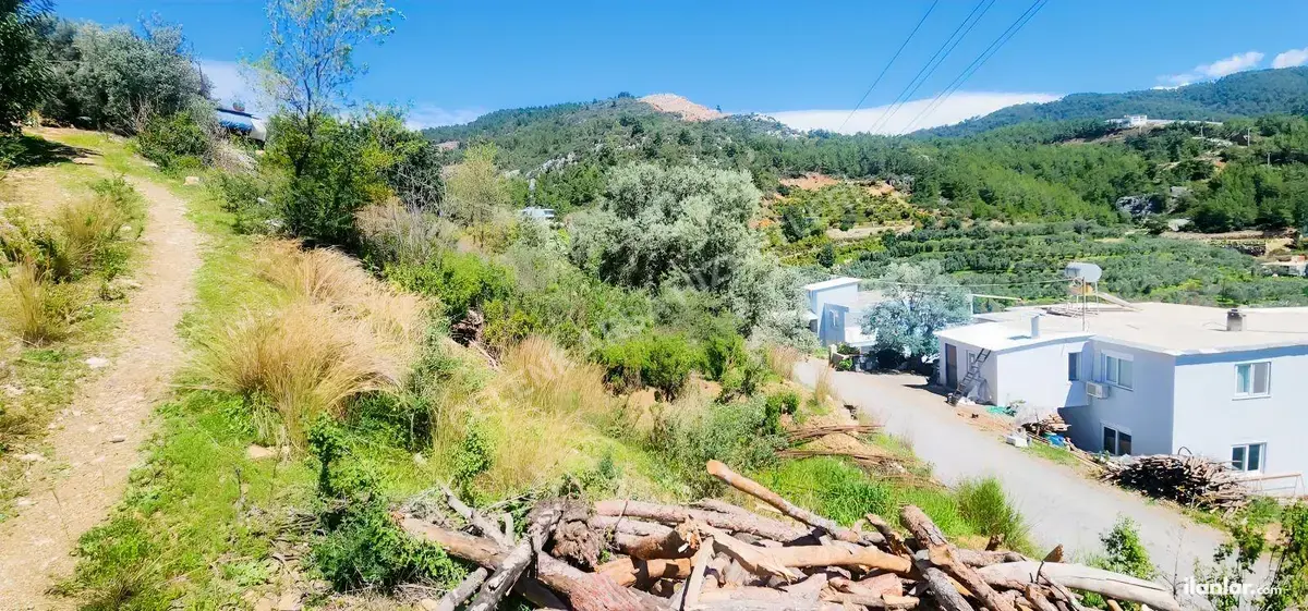 Antalya Alanya Büyükpınar Mahallesi 500 m² satılık villa arsa - Fotoğraf 2