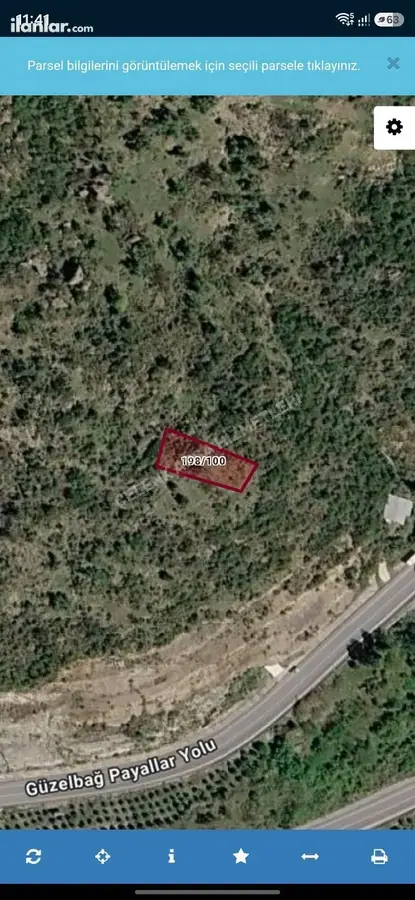 Antalya Alanya Güney Mahallesi 636 m² satılık villa arsa - Fotoğraf 3