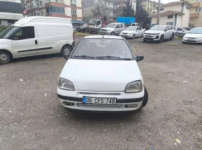 1998 Renault Clio 1.4 benzin & LPG manuel otomobil - Fotoğraf 1