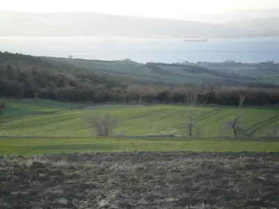 Çanakkale Lapseki Suluca Köyü Mahallesi 14.000 m² satılık tarla arsa - Fotoğraf 1